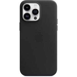 iPhone 14 Pro Max Black Leather Case